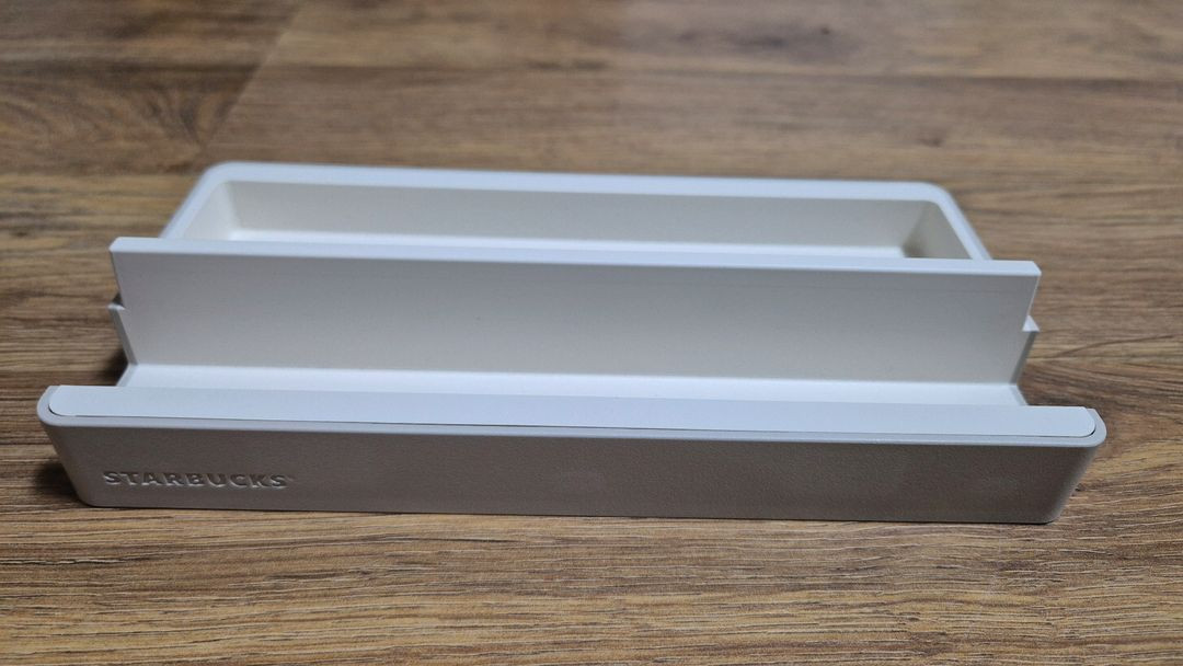새상품 스타벅스 데스크 트레이 아이보리 (무선충전기&거치대) 판매--3