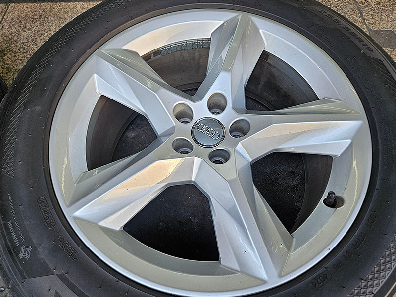 아우디 Q7 순정 정품 19인치 휠타이어 셋트--4