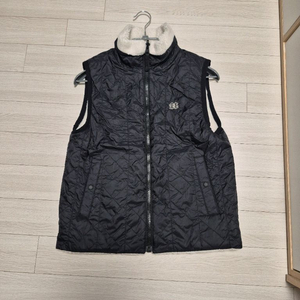 코오롱스포츠 여성 퀼팅 리버시블 플리스 베스트