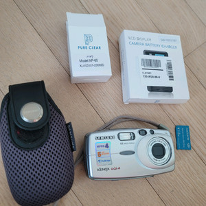 삼성 케녹스 U-CA4 빈티지 감성 디카 디지털 카메라+샌디스크 sd 메모리카드 1기가 포함