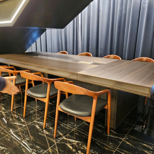 회사 대형 회의 테이블 3600 콘센트 매립형 중역회의탁자