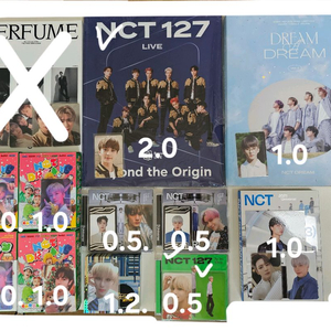 엔시티 드림 127 포카 앨범 브로슈어