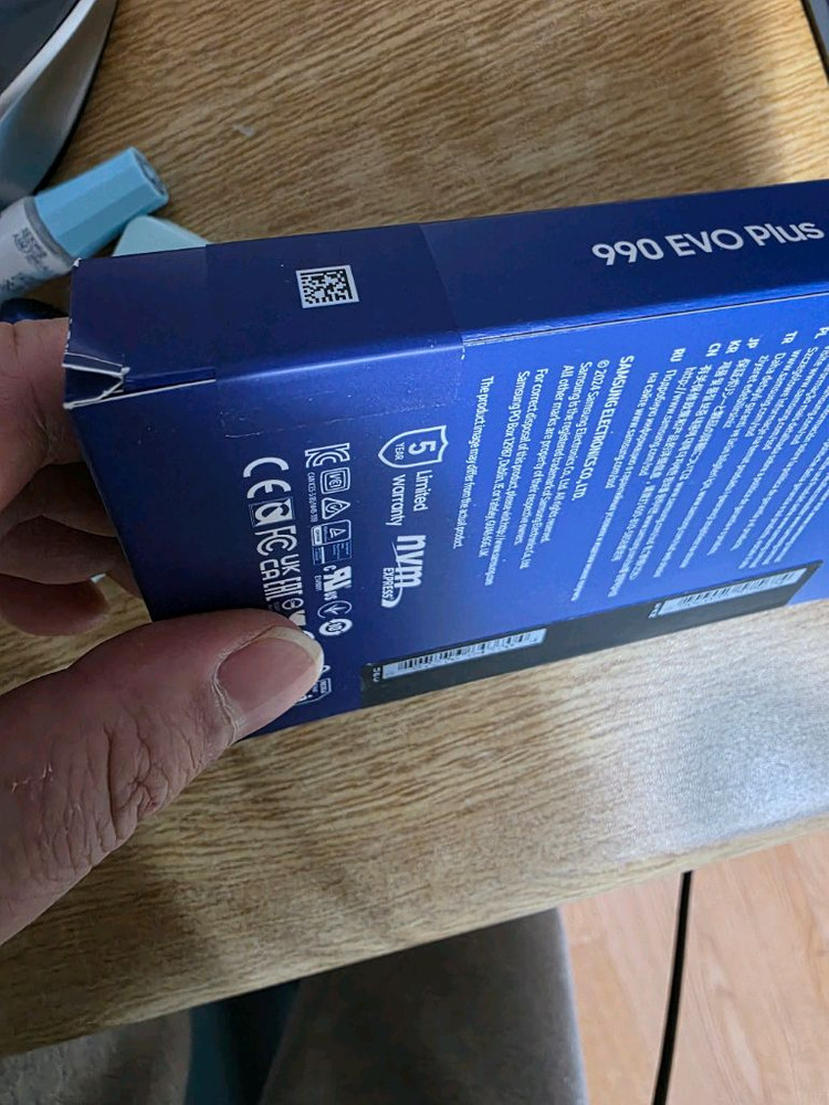 삼성 990 EVO Plus 1TB SSD 미개봉, 정품--3