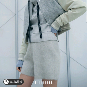 타임 알파카 텍스처블록점퍼66 랑방 마인 더캐시미어 시스템 오브제 sjsj