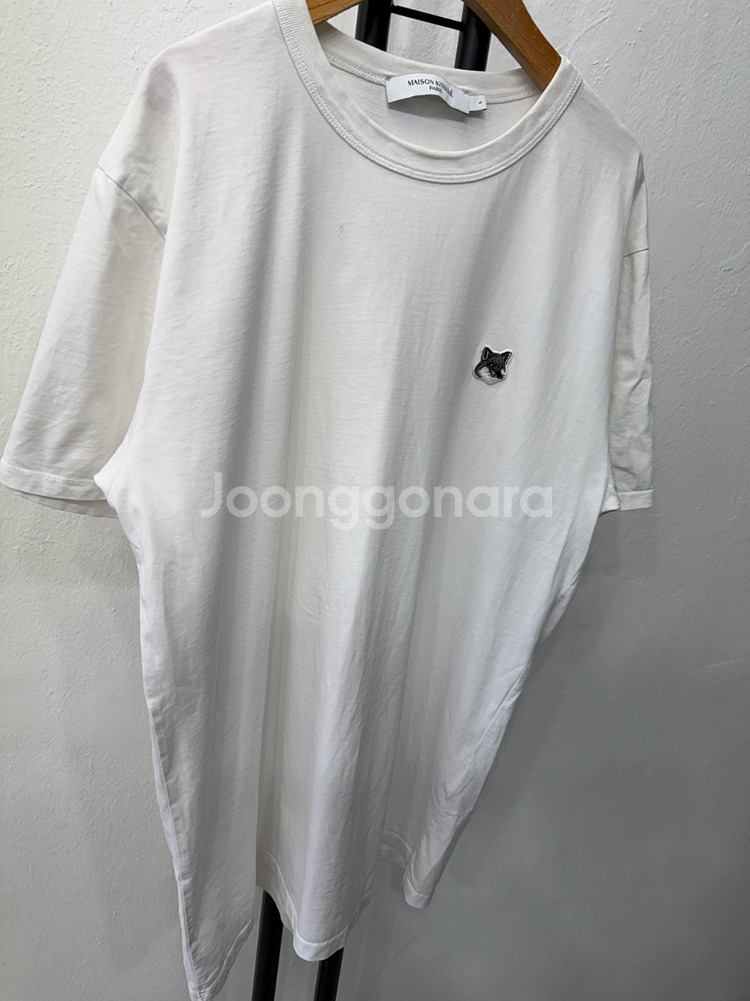 정품) 메종키츠네 남성 반팔티 L--1