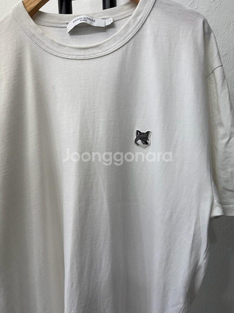 정품) 메종키츠네 남성 반팔티 L--2