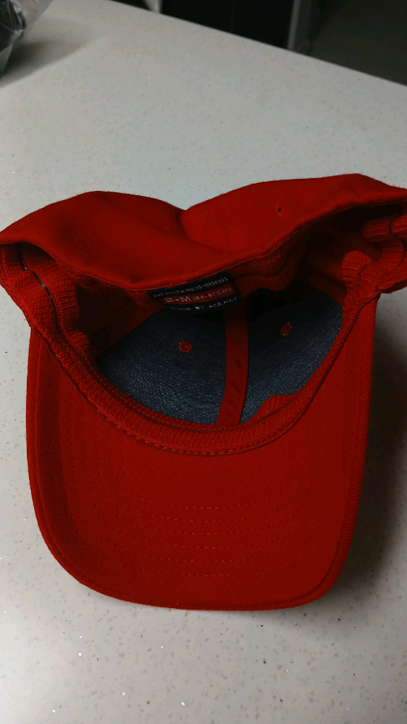 레드 볼캡 S-M (55-57CM)새상품--2