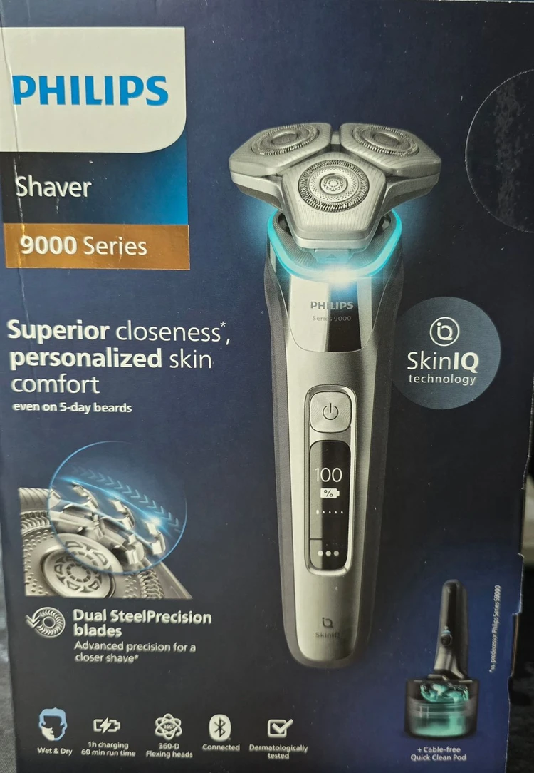 필립스 SkinIQ 9000 시리즈 전기면도기 이미지