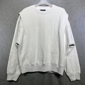 SYSTEM 한섬 시스템 옴므 화이트 맨투맨 티셔츠 L