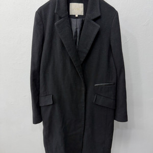 정품) maje 마쥬 가죽 디테일 모직 코트 1