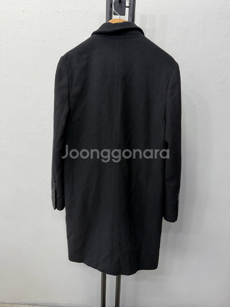 정품) maje 마쥬 가죽 디테일 모직 코트 1--3