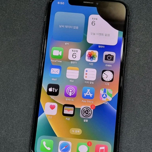 아이폰X 64GB 블랙 배터리 86%
