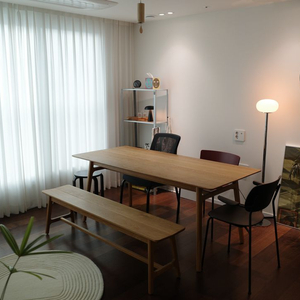 [스탠다드에이] 원목 테이블 + 벤치 일괄 판매