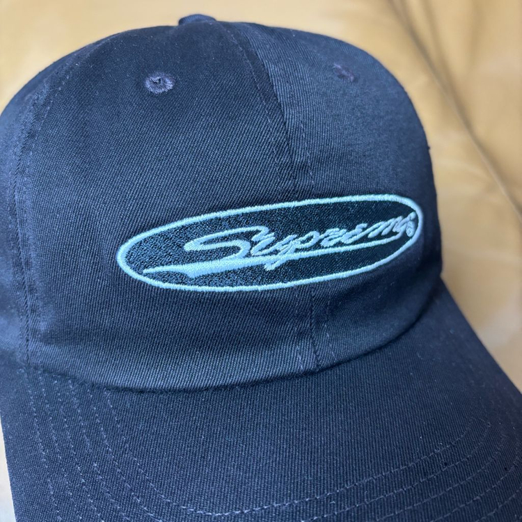 슈프림 6패널 볼캡 모자 23ss 오발 블랙--7