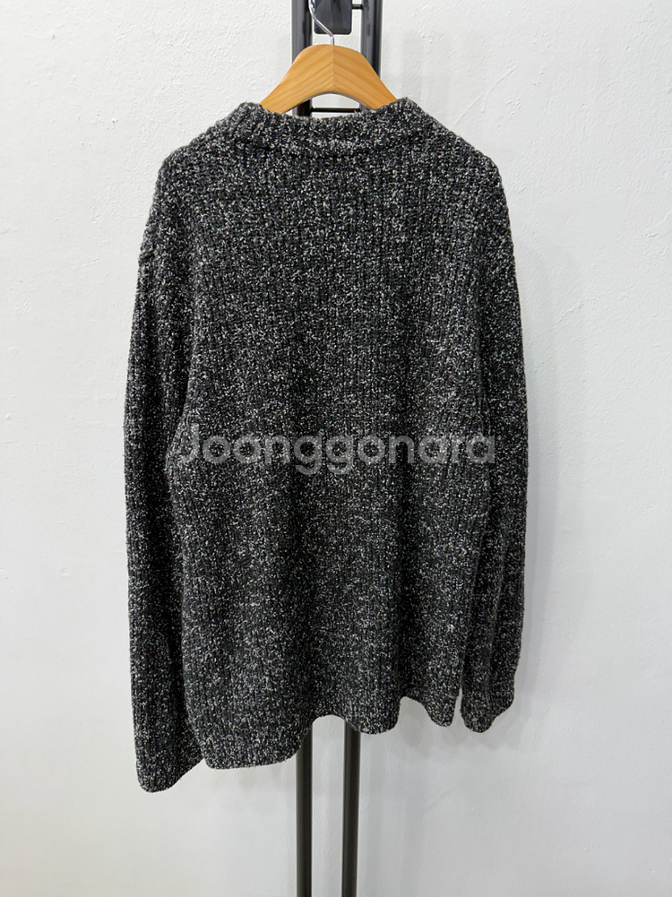 정품) COS 코스 남성 블랙 믹스 니트 스웨터 M--3