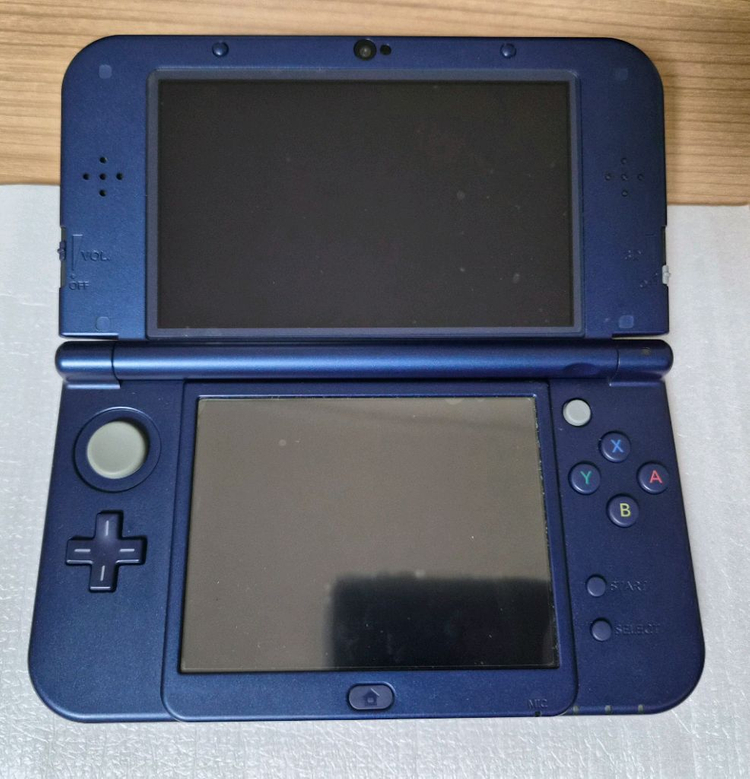 new 3ds xl 뉴큰다수 메탈릭블루 단품--6