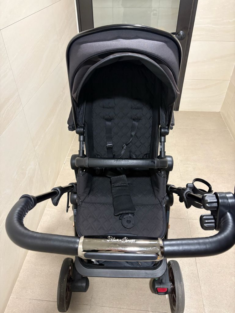 실버크로스 디럭스 유모차 블랙--1