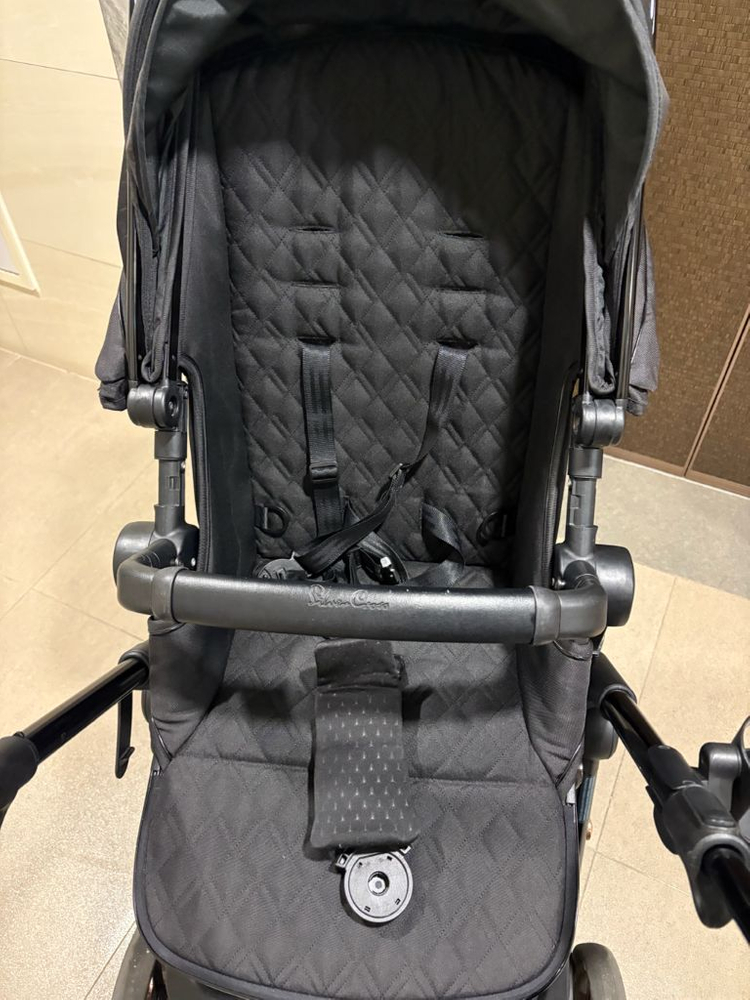 실버크로스 디럭스 유모차 블랙--2