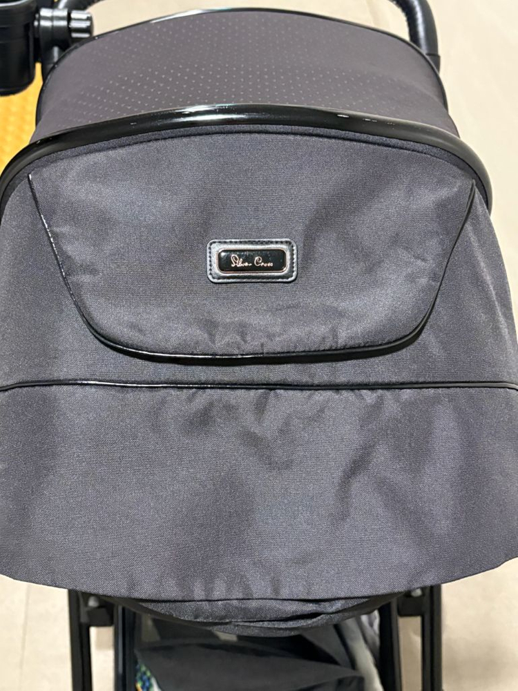 실버크로스 디럭스 유모차 블랙--4