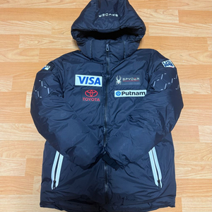 스파이더 US 스키팀 피나클 구스다운 패딩 M