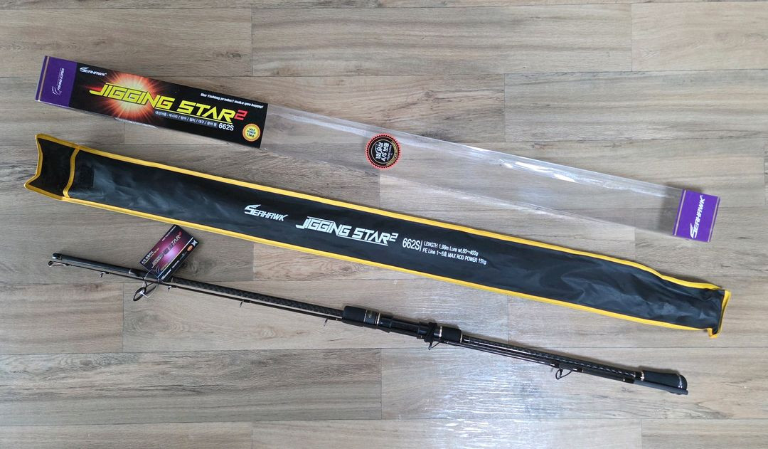 <미사용>바다낚시 문어/부시리/대구용 낚시대(지깅스타2 662S)--1