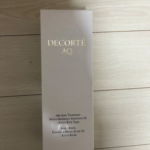 데코르테 aq 에멀션3 에멀전3 엑스트라 리치 건성로션