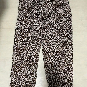 여성 레오파드 팬츠 남녀공용
