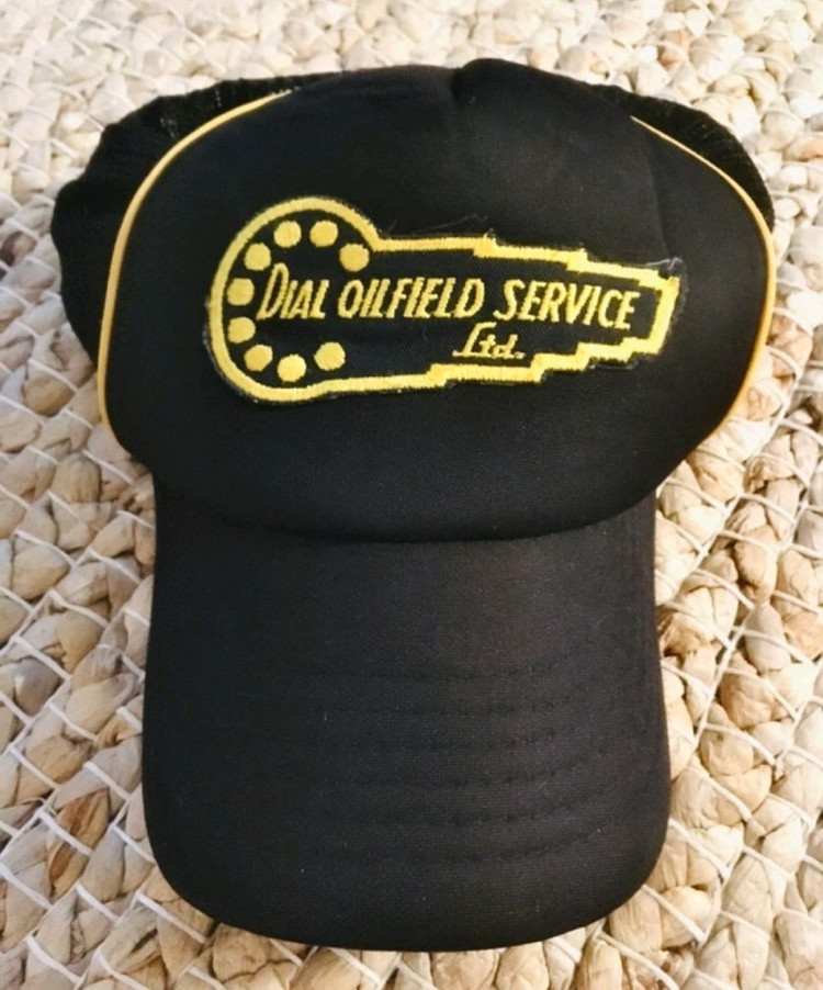 오일필드 서비스 로고 메쉬캡--2