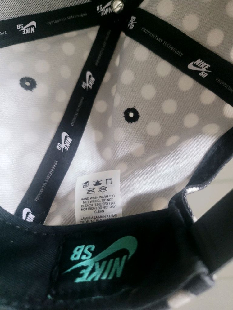 나이키sb 토트 패턴 스케이트보드 캡--4