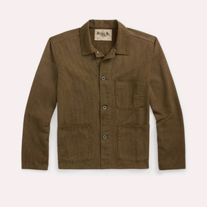 더블알엘 스트라이프 트윌 유틸리티 재킷 XL RRL