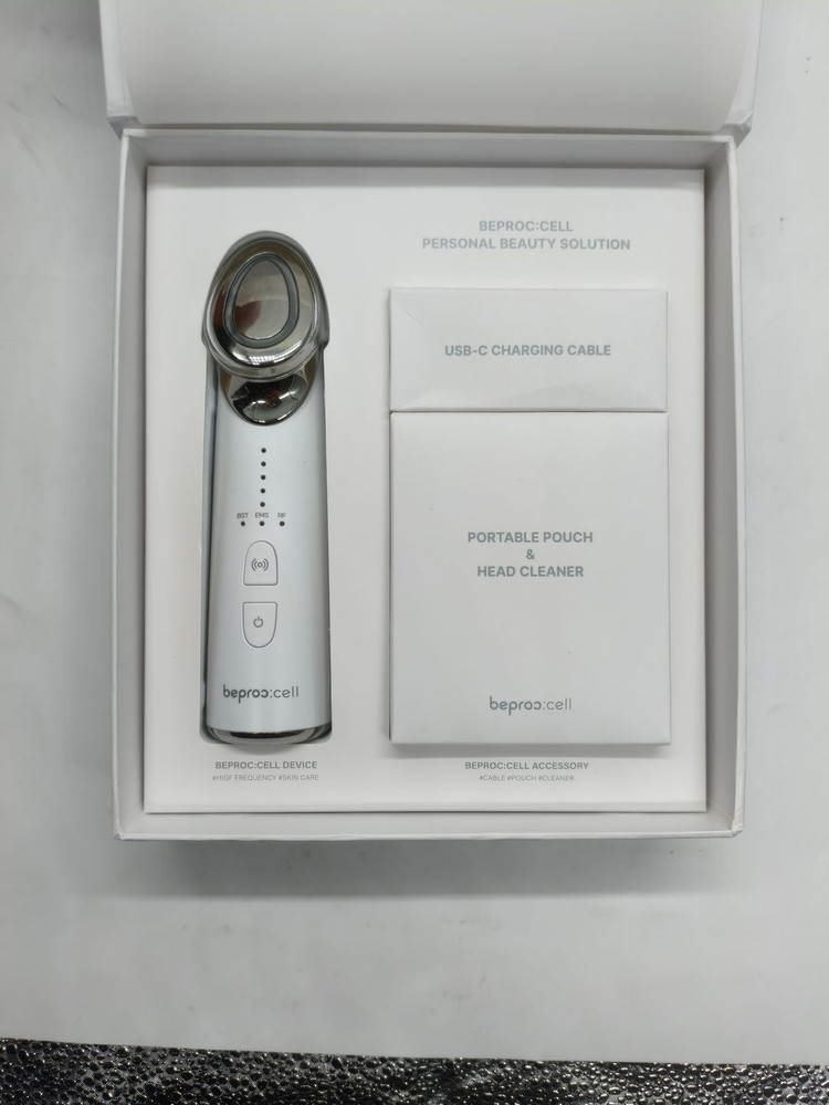 [피부미용] 비프록셀 고주파 마사지기 갈바닉 EMS 5in1 피부관리기--2