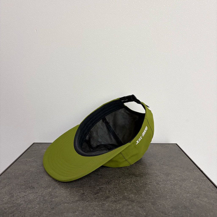 (OS) 슈프림 S로고 볼캡 모자 고어텍스 올리브 그린--5
