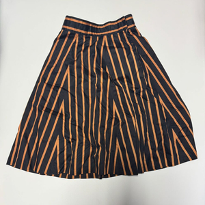 여성 입생로랑 일본 빈티지 스트라이프 스커트 29.1인치