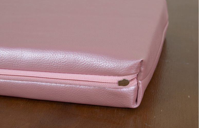 [창고정리새제품] 스펀지레자베개 펄핑크 색상 새제품--2