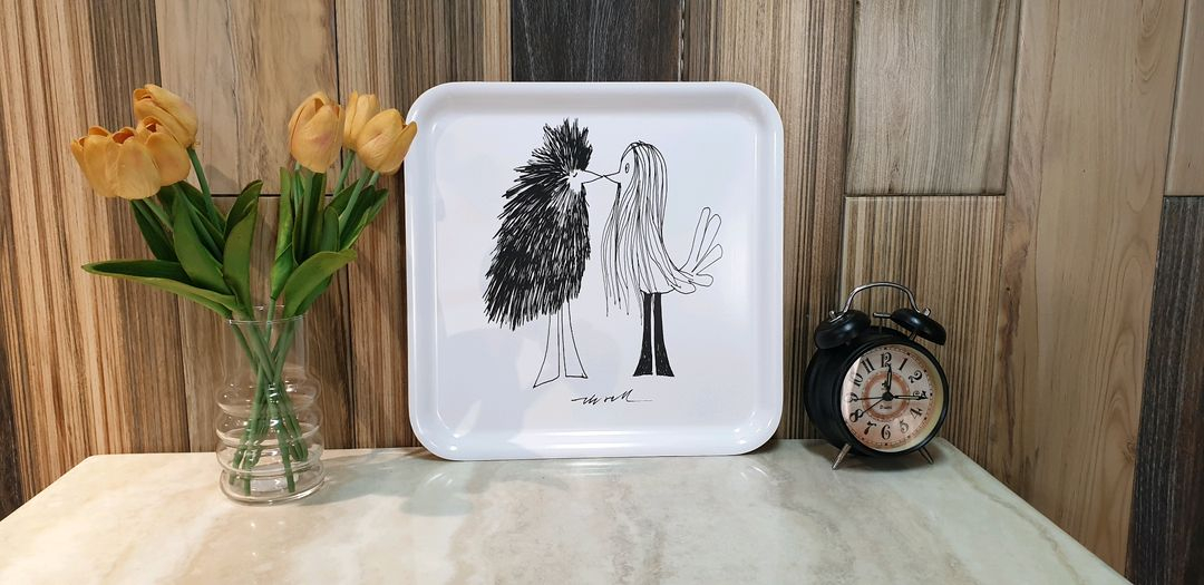 이케아 멜라민 쟁반--1