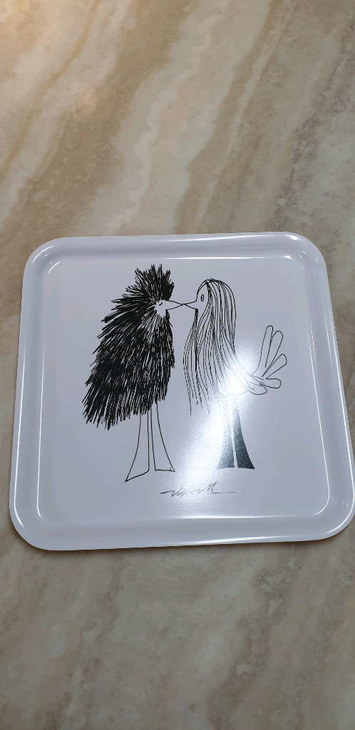 이케아 멜라민 쟁반--2