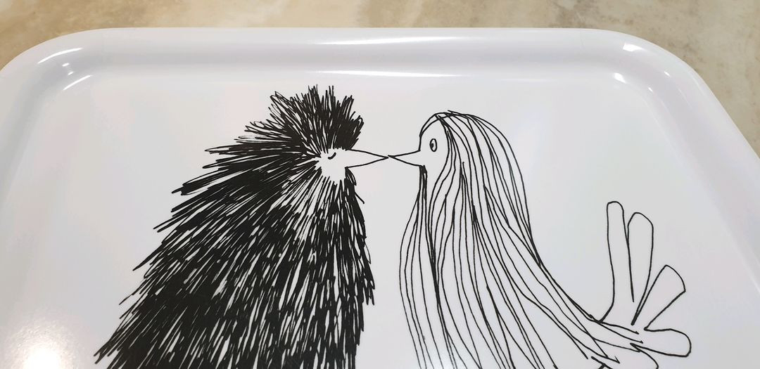 이케아 멜라민 쟁반--3