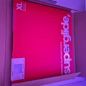 펄사 슈퍼글라이드 2 유리패드 XL 팝니다.