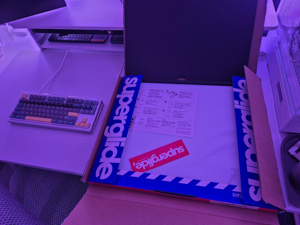 펄사 슈퍼글라이드 2 유리패드 XL 팝니다.--1