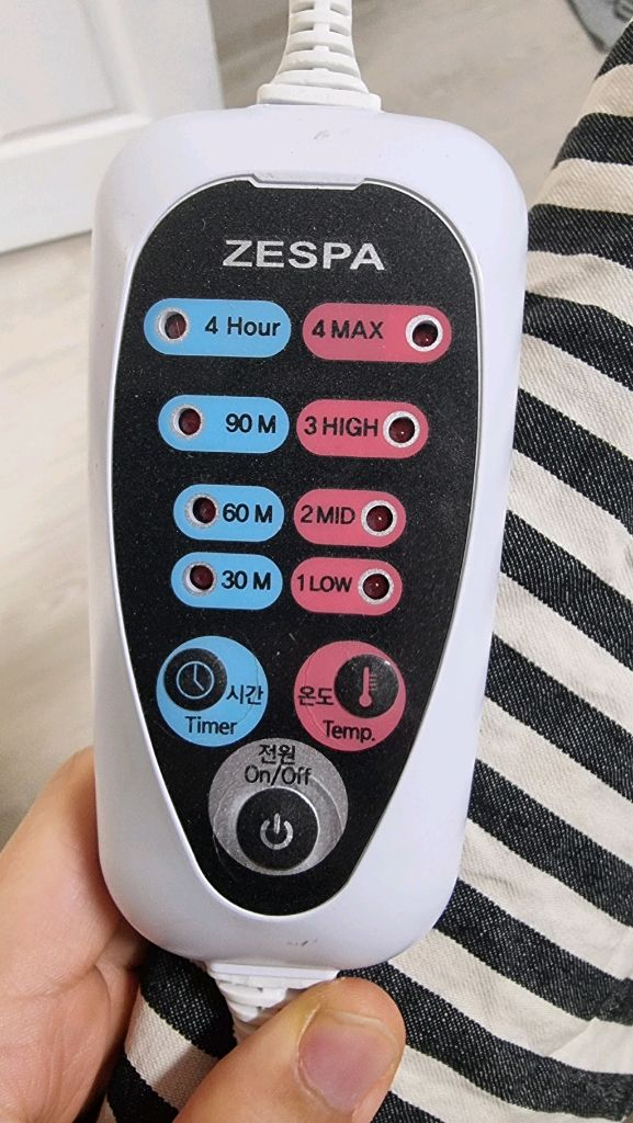 제스파 전기 온열 찜질기 마사지 전기매트 SHP6751--5