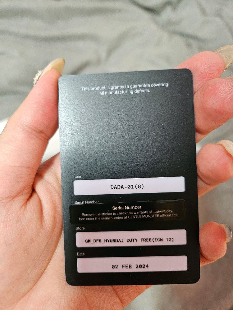 젠틀몬스터 다다 선글라스 01G--4