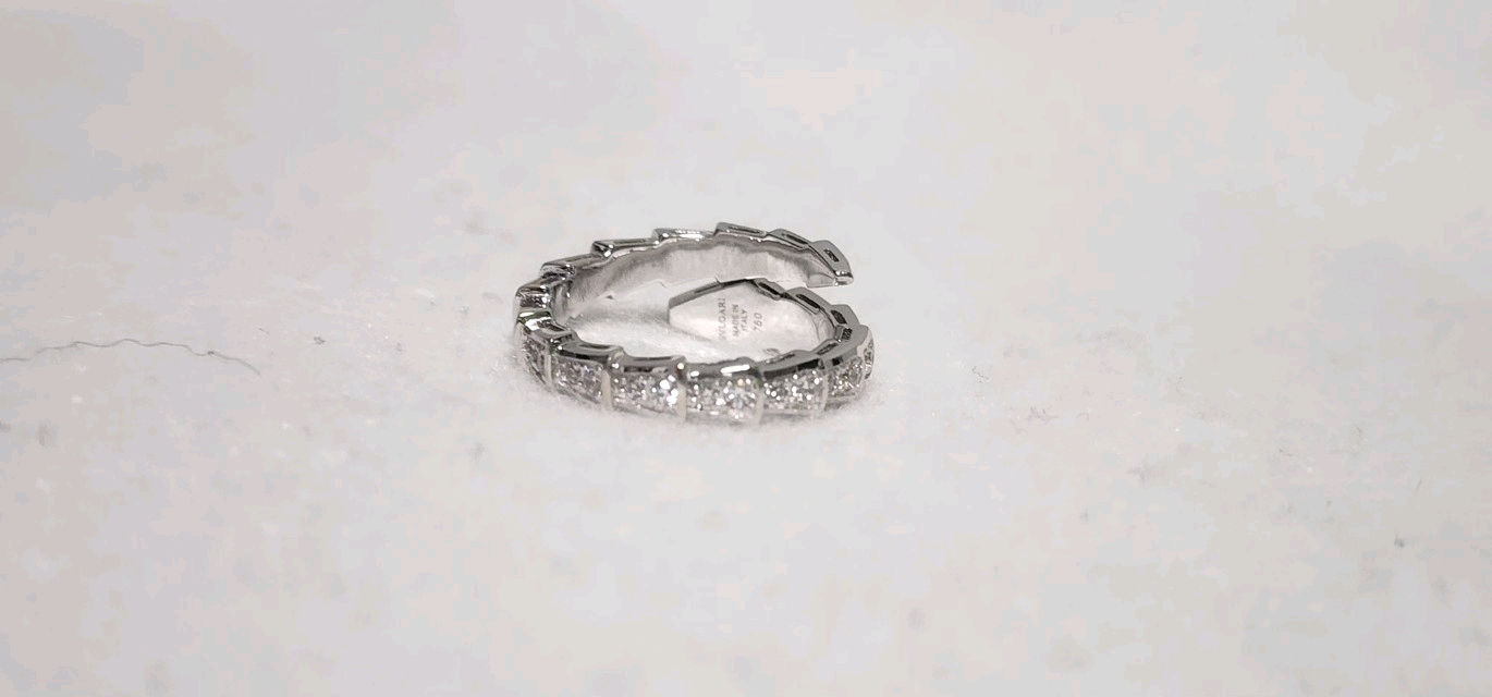 18k 화이트골드 세르반지--3