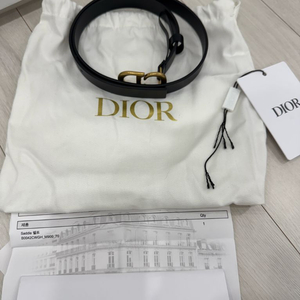 디올 새들벨트 새상품