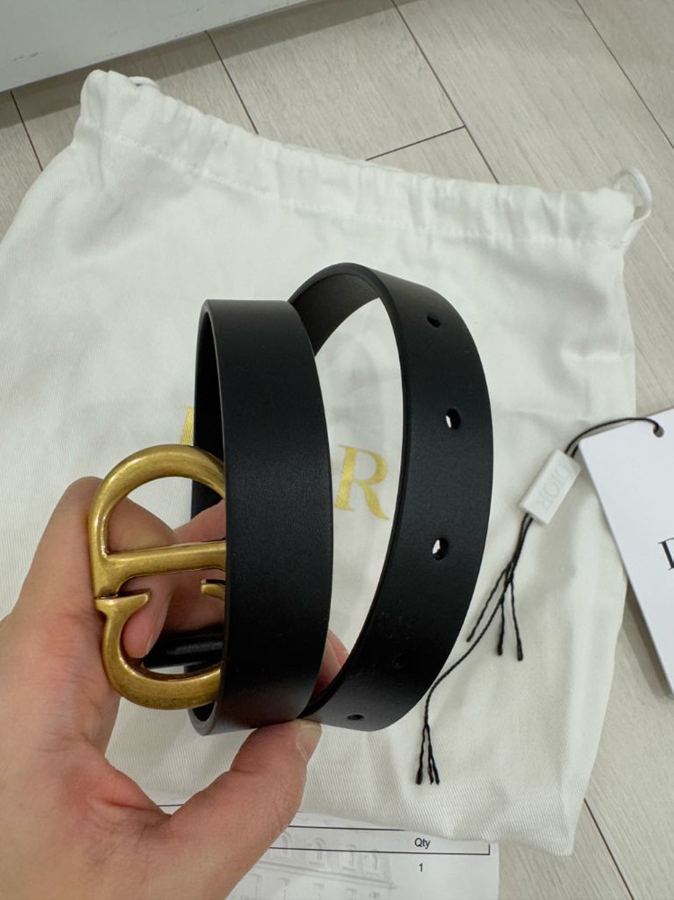 디올 새들벨트 새상품--1