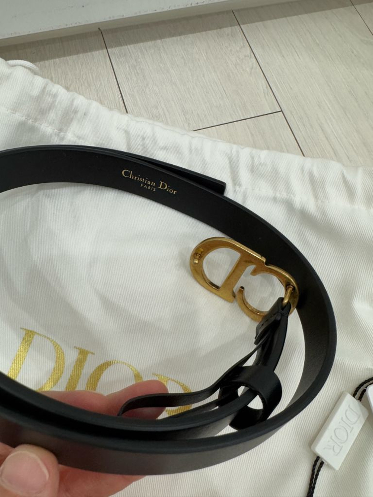 디올 새들벨트 새상품--2