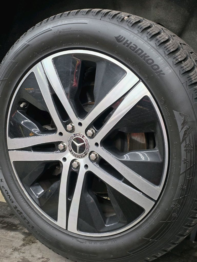 W167 GLE 19인치 순정휠+ 255 50 19 윈터 타이어 조합--2