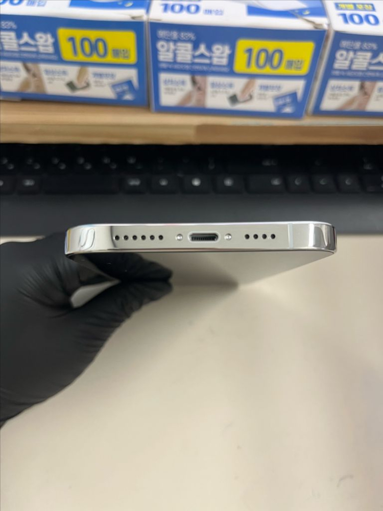 아이폰12프로맥스 256G 실버 SSS급!--3