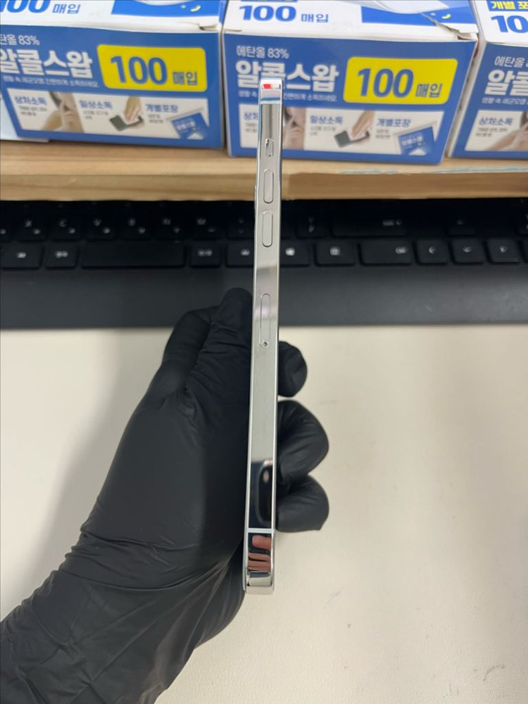 아이폰12프로맥스 256G 실버 SSS급!--5