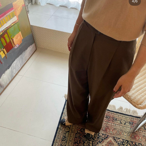 와이드레그팬츠 새제품 s사이즈