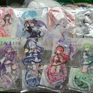 미개봉 ) 스텔라이브 1주년 아크릴 전종 팝니다